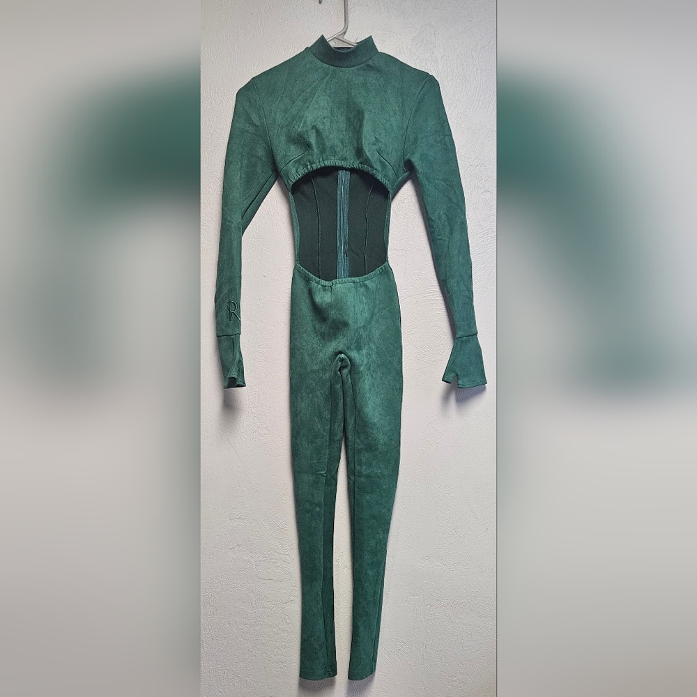 SO REAL SEXY SUEDE JUMPSUIT